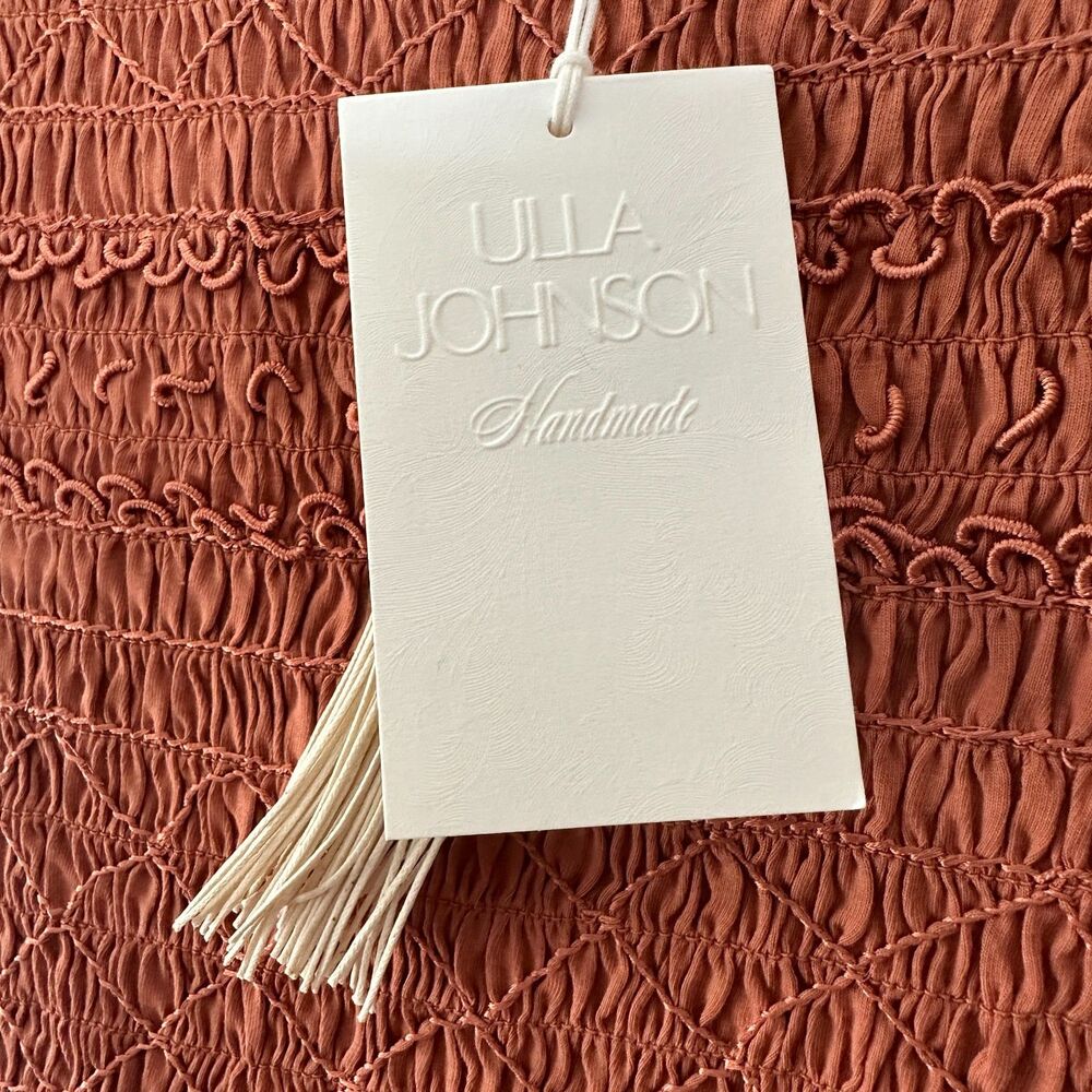 Ulla Johnson Rust Midi Dress